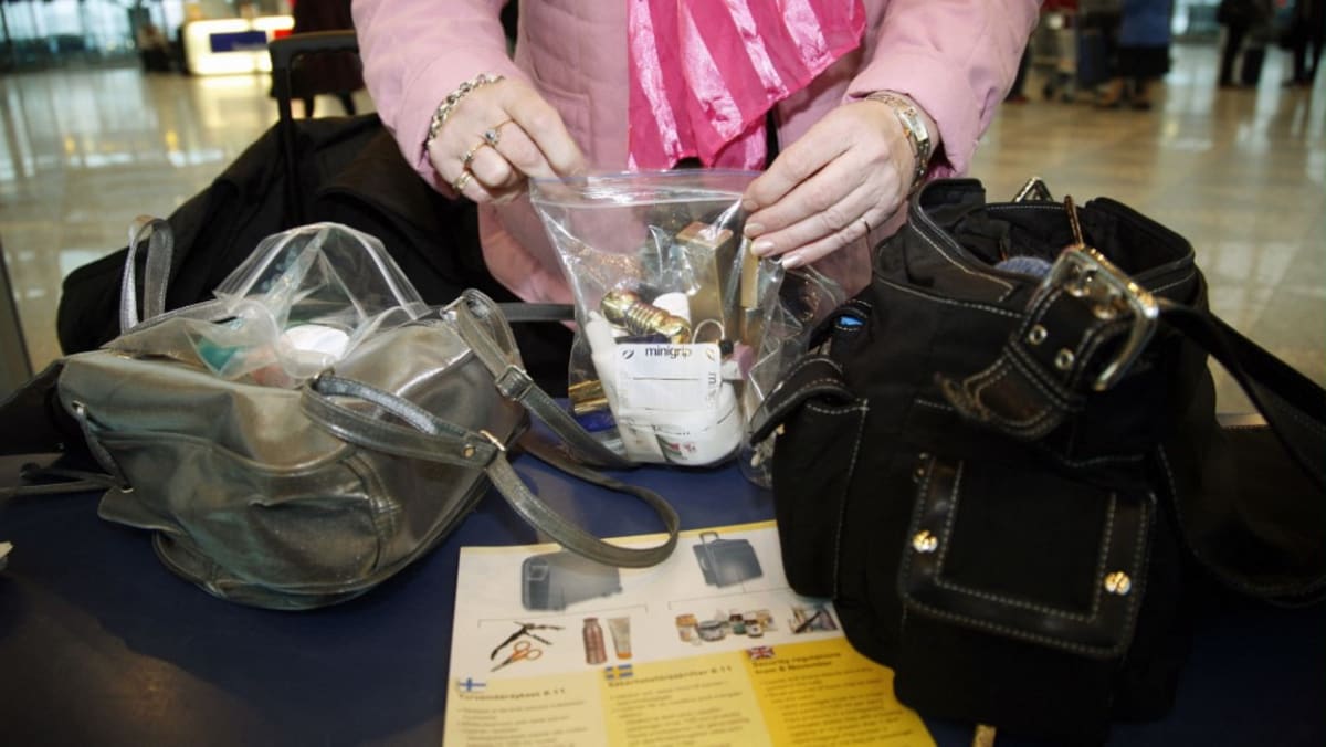 UK airports could scrap 100ml liquid hand luggage rule by 2024 CNA